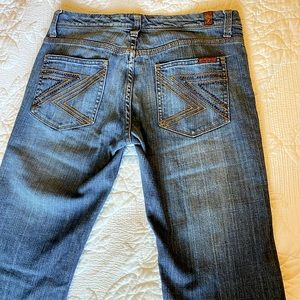 7 for all man kind boot cut jeans
